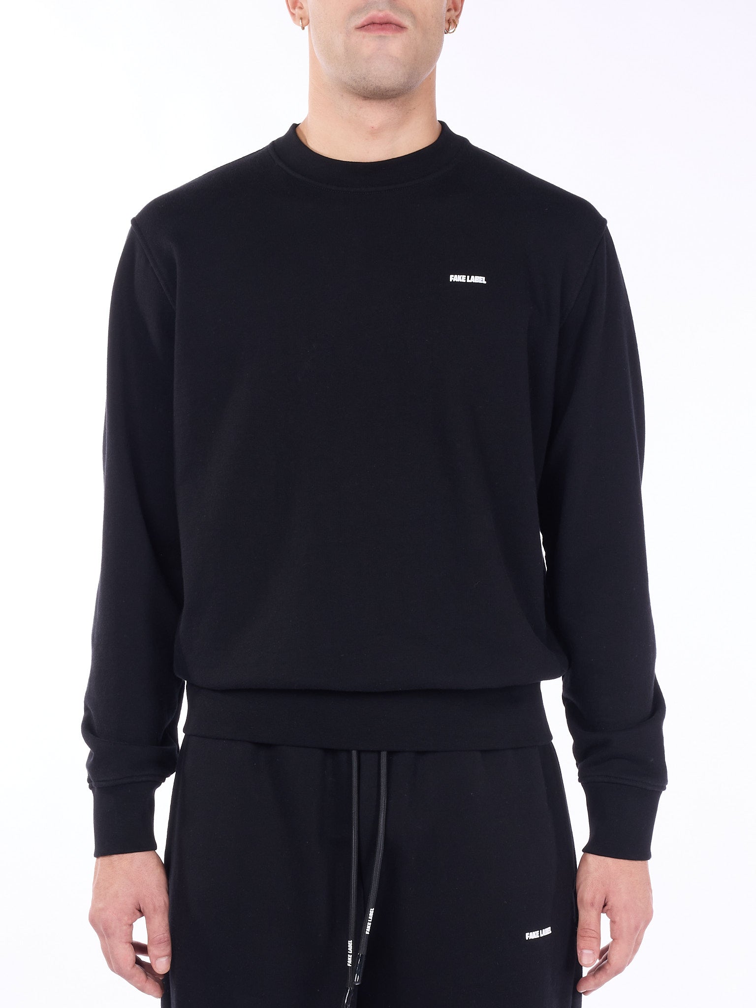 Mini Label Crew Neck