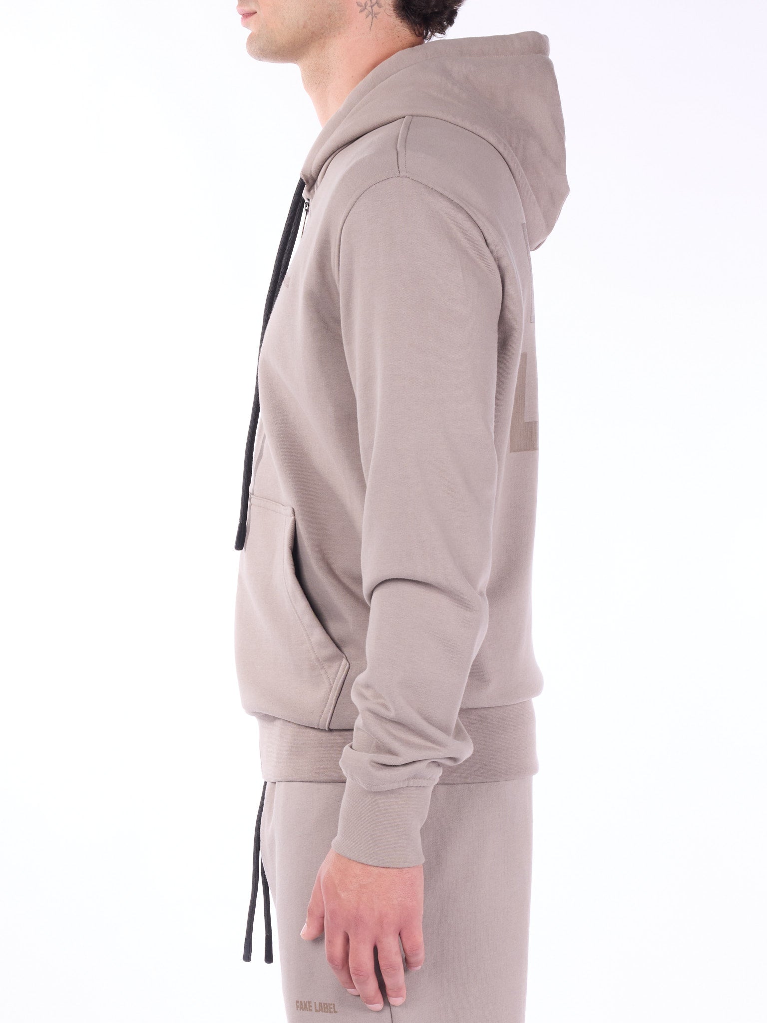 Blod Crack Zip Hoodie
