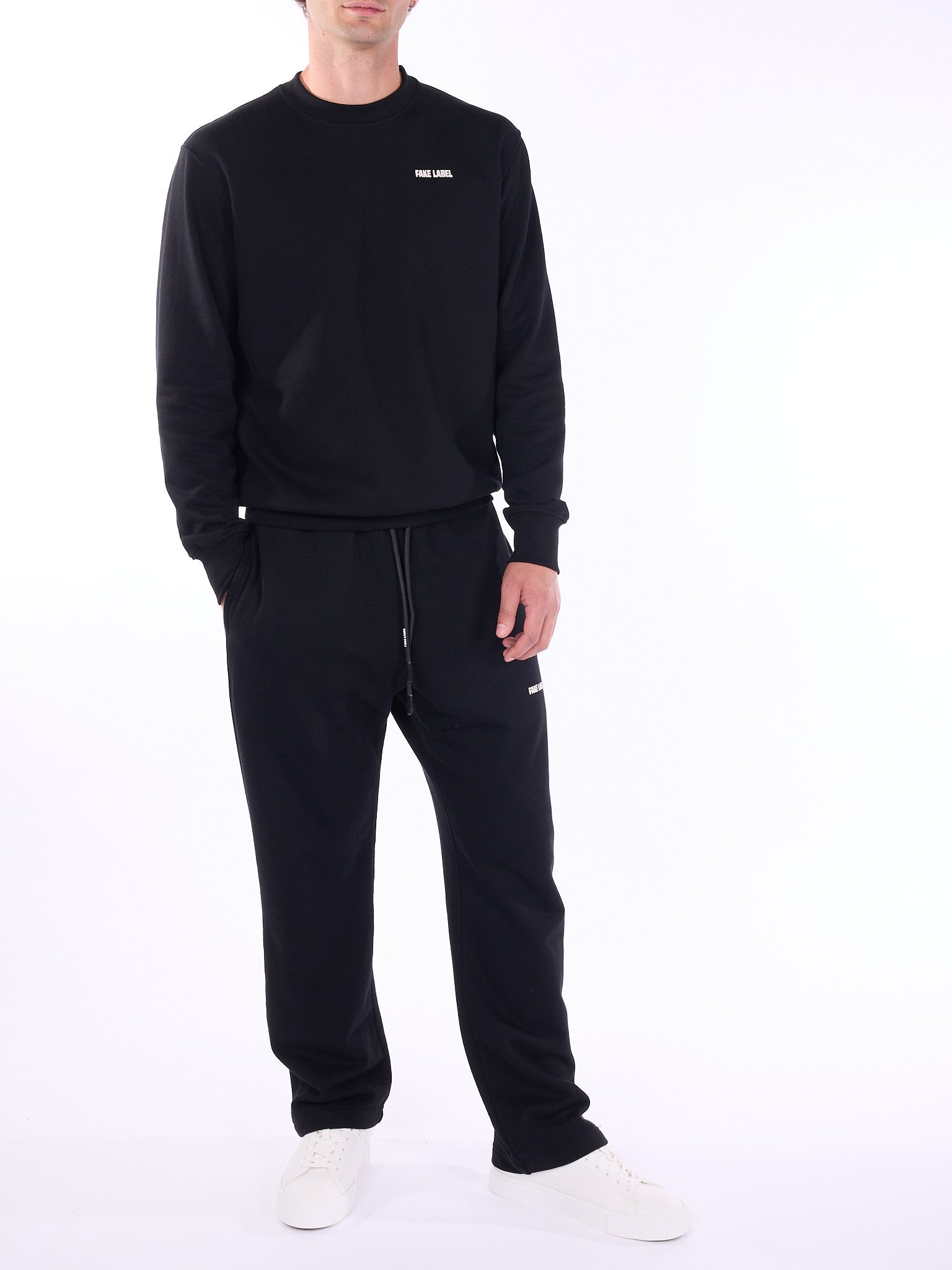 Bold Crack Crew Neck