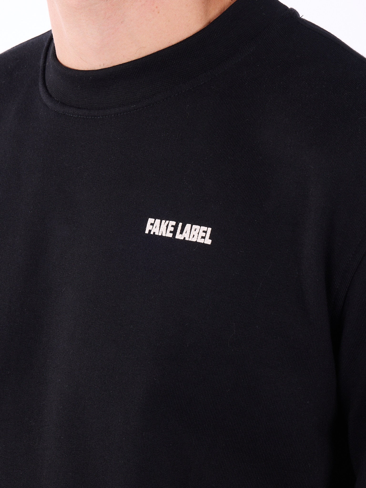 Bold Crack Crew Neck