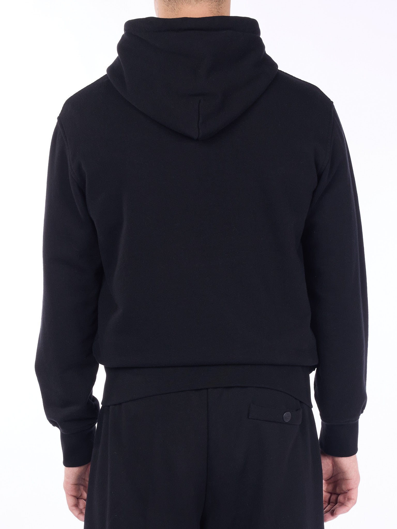 Mini Label Zip Hoodie