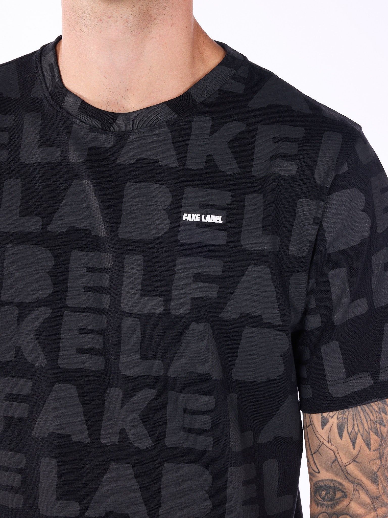 All Over Fake Tee