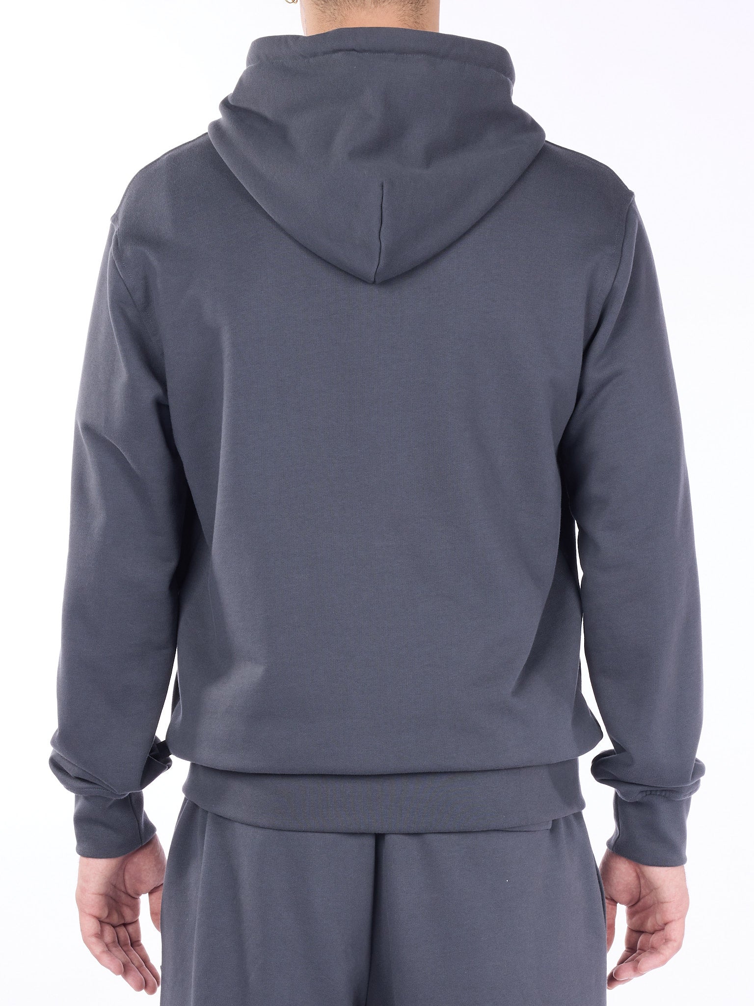 Mini Label Zip Hoodie