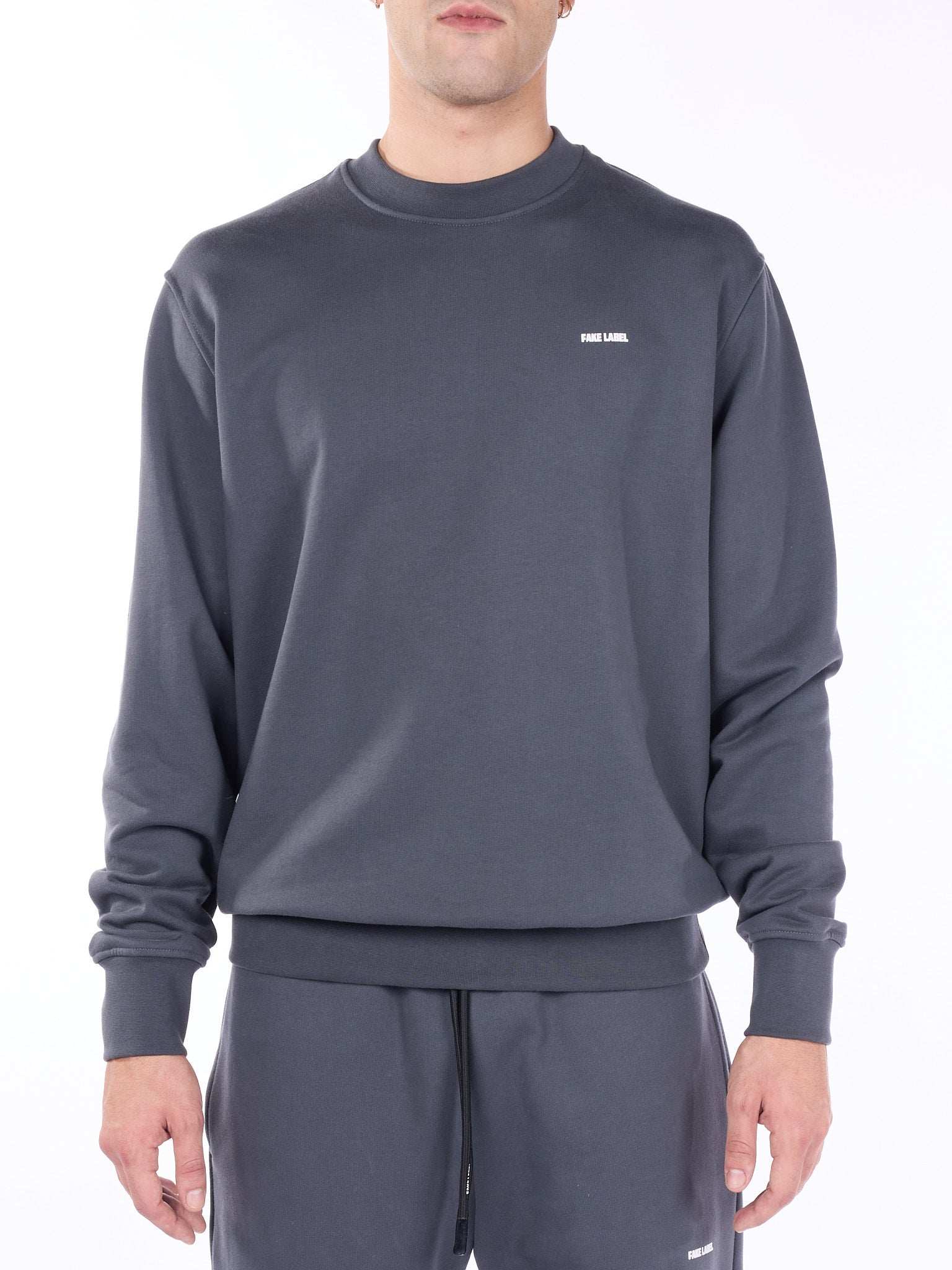 Mini Label Crew Neck