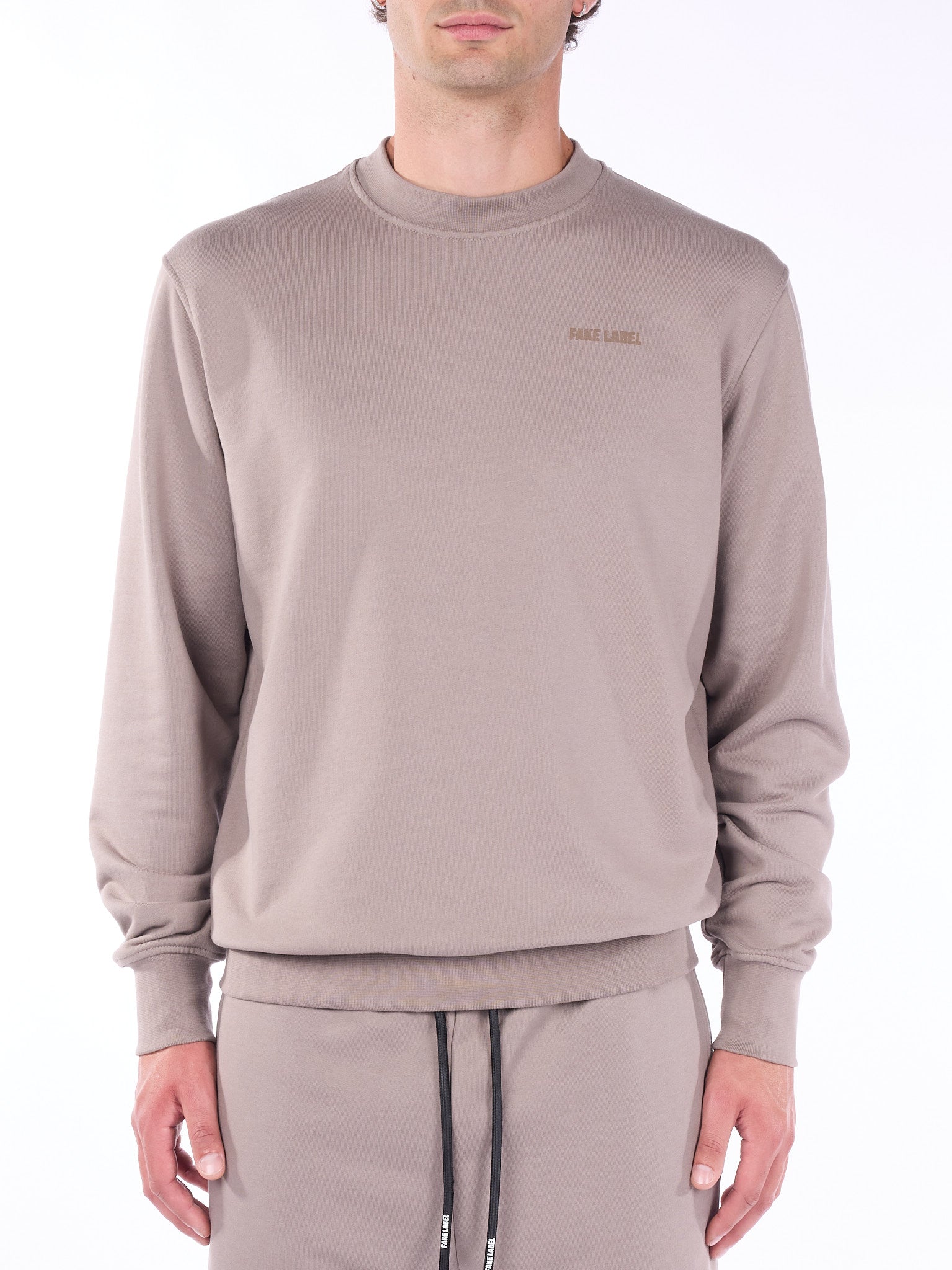 Bold Crack Crew Neck