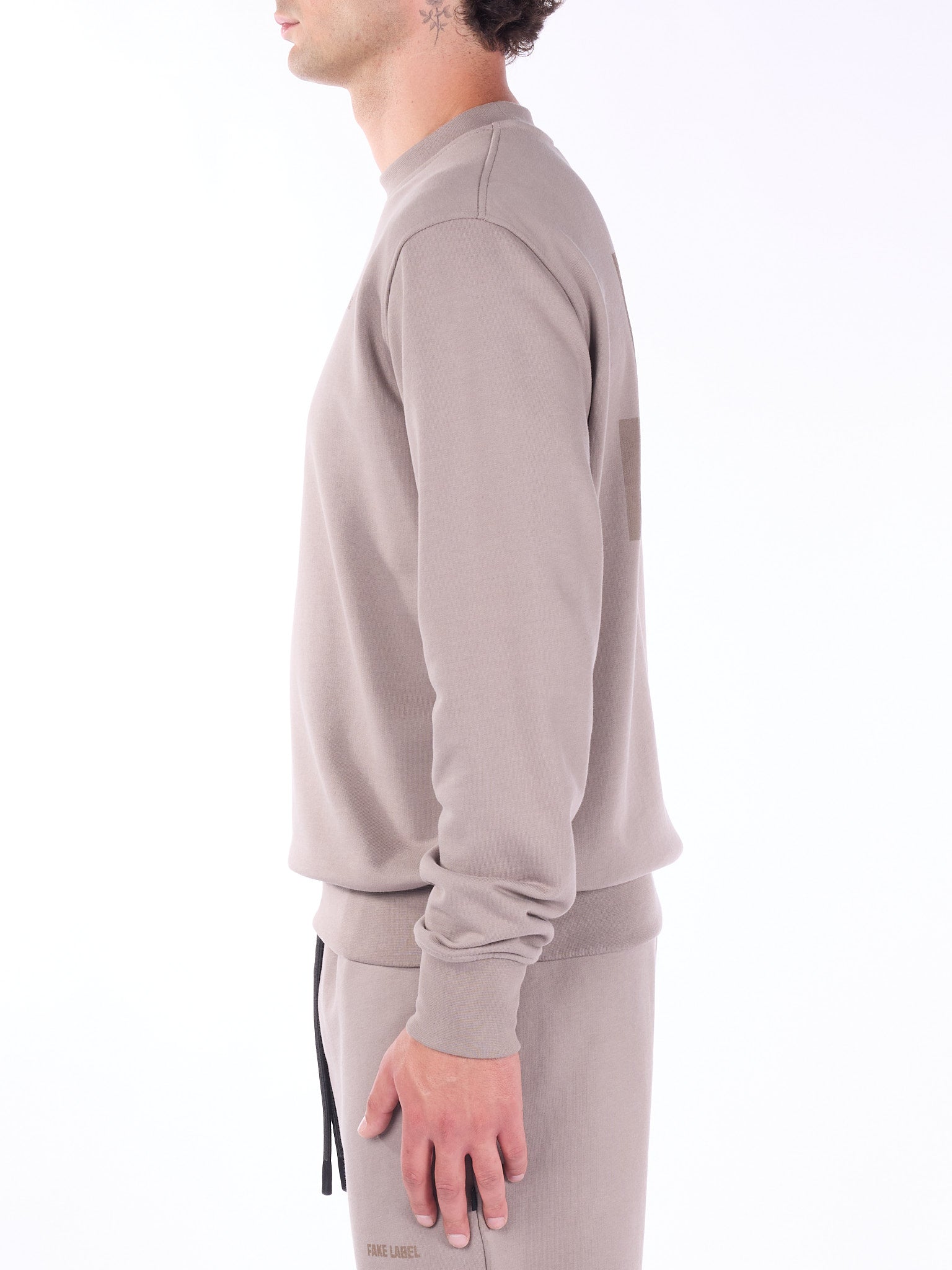 Bold Crack Crew Neck