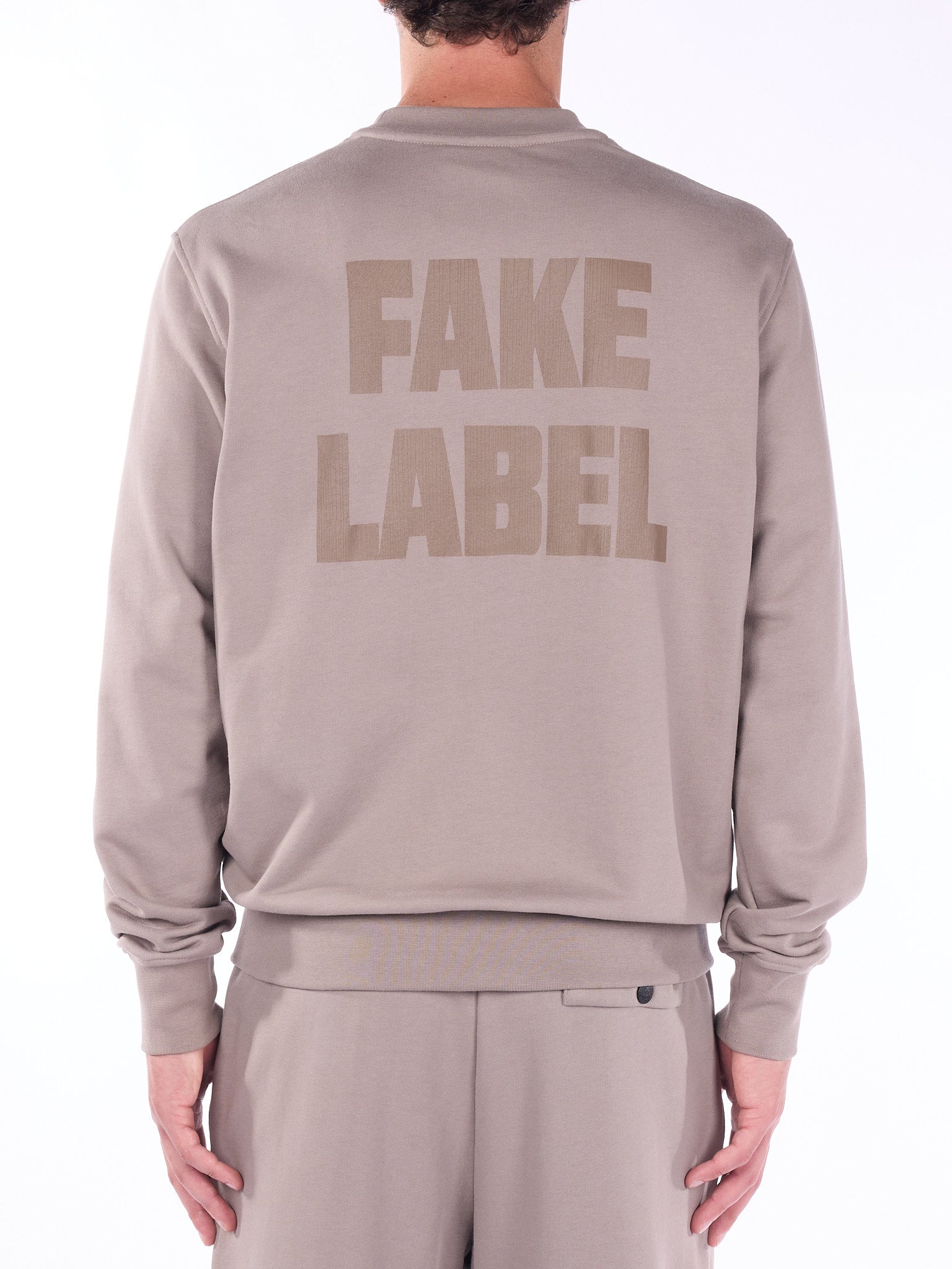 Bold Crack Crew Neck