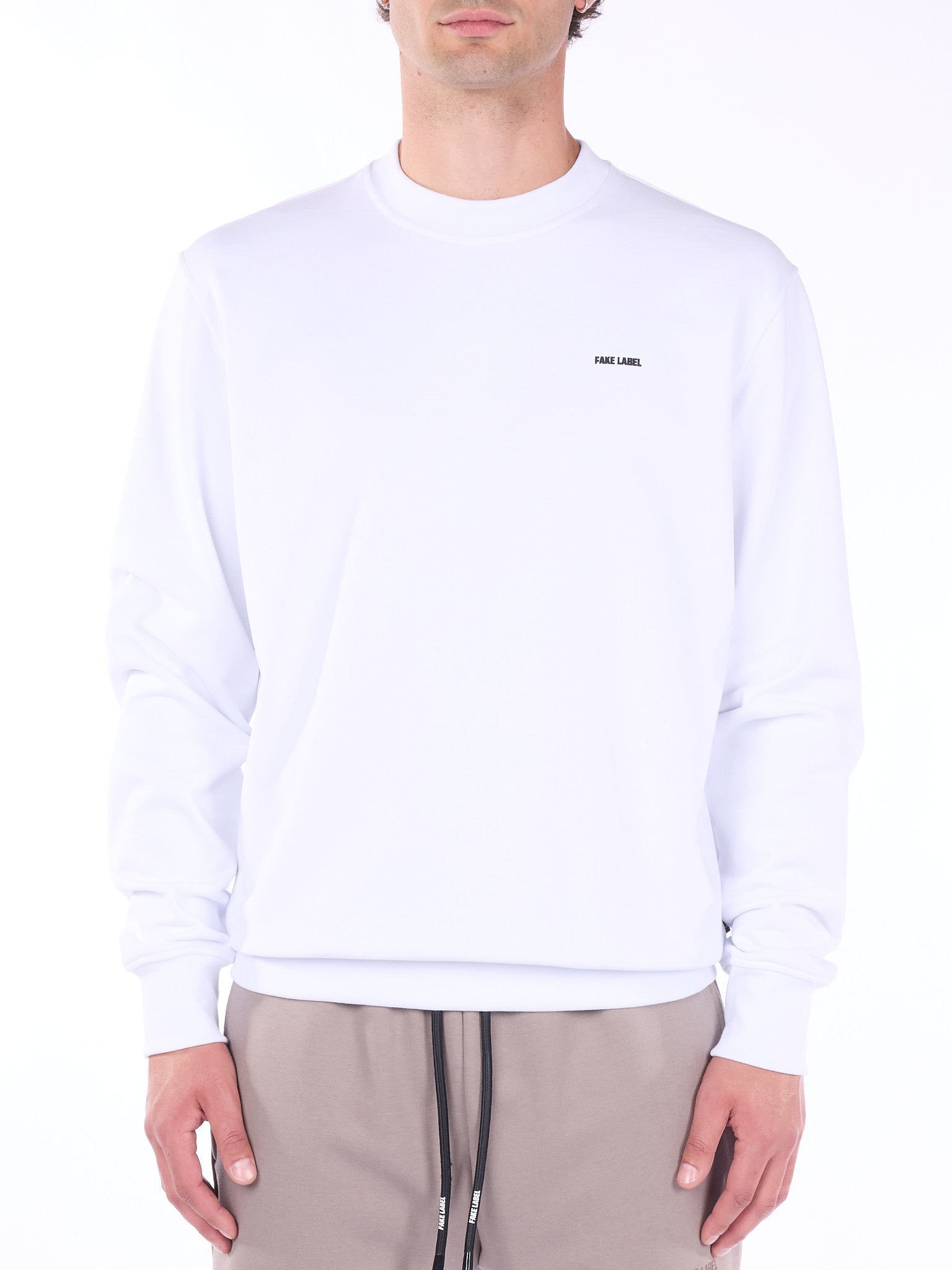 Mini Label Crew Neck